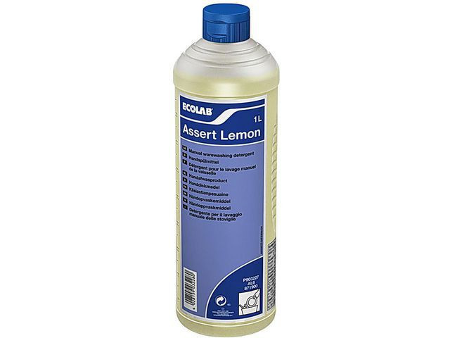 BildeOppvaskmiddel Ecolab Assert Lemon 1L