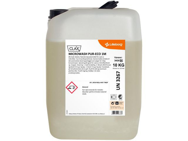 BildeMikrofibervask Clax Pur-Eco 1M 10Kg