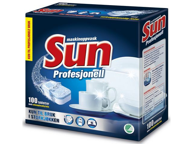 BildeMaskinoppvask Sun Profesjonell (100 stk)