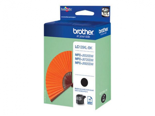 Brother Blekkpatron Sort (2.400 sider) LC129XLBK