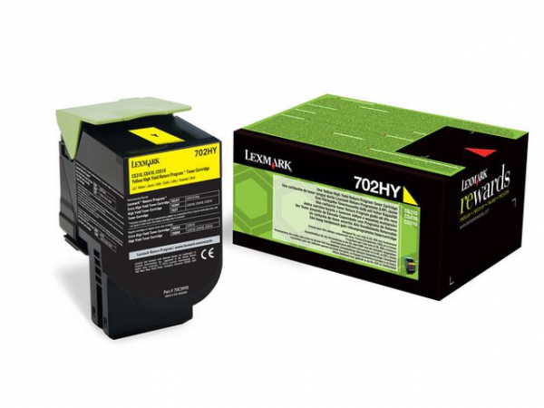 Toner Lexmark 70C2Hy0 Gul