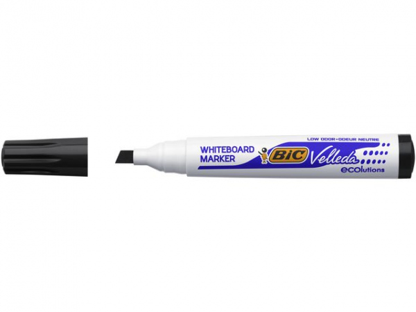 Whiteboardpenn Bic Velleda 1751 Sort (12 stk)