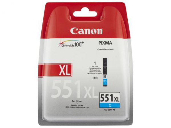 CANON Ink 6444B001 CLI-551XL Cyan