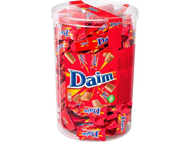 BildeSjokolade Daim Sylinder 2,5 Kg