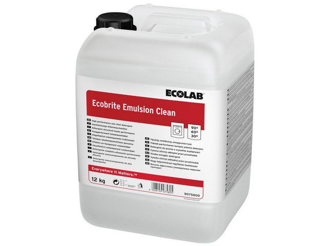 BildeTøyvask Ecolab Ecobrite Emulsion 12Kg