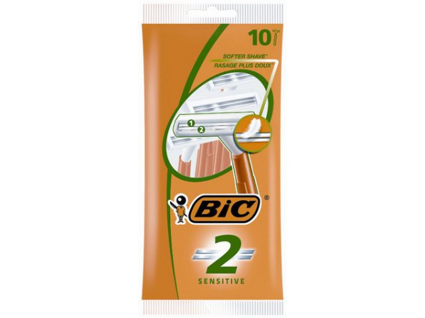 Barberhøvel Bic Sensitive 2-Blad (10 stk)