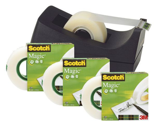 BildeDispenserpakke Scotch C38 Magic 810 4Rl