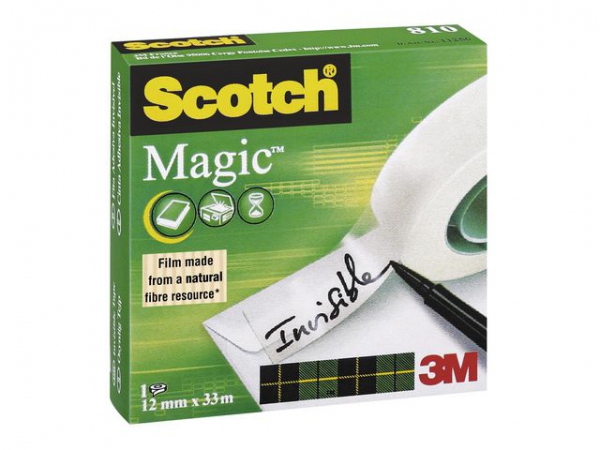 Tape Scotch Magic 810 12Mmx33M