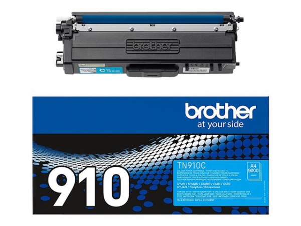 Toner Brother Tn910C Blå 9K