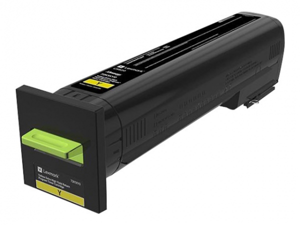 Toner Lexmark 72K2Xye Hy Corp 22K Yellow