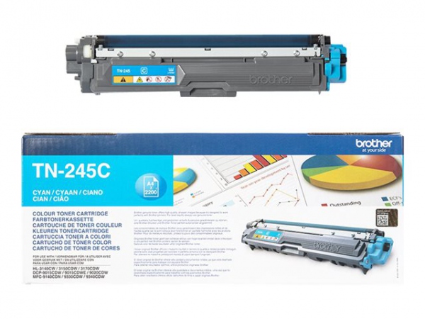 Toner Brother Tn245C 2.2K Blå