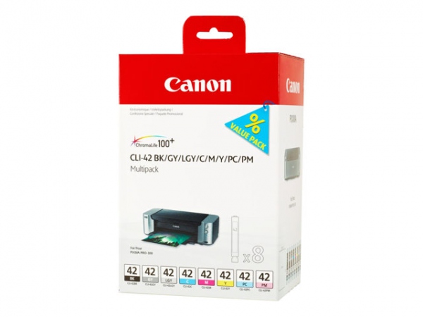 Blekk Canon Cli-42 Multi Pack (8 stk)