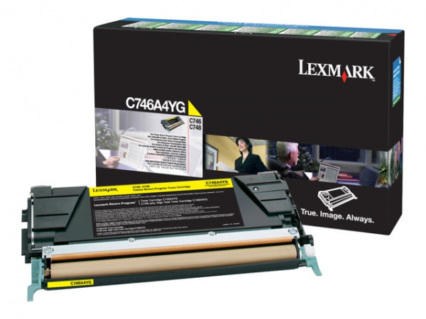 Toner Lexmark C746A1Yg 7K Gul