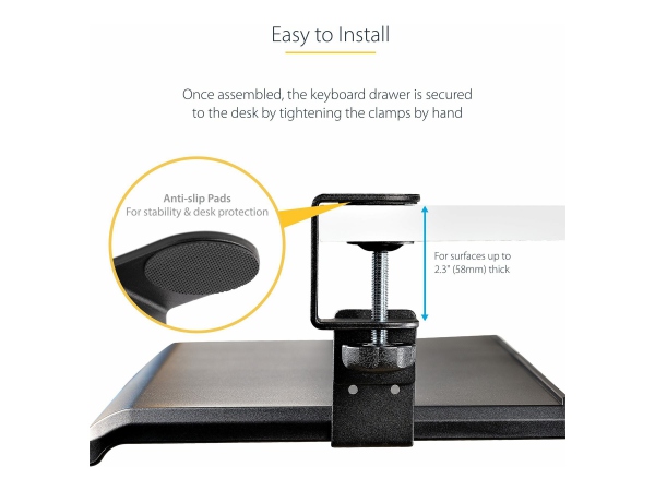 STARTECH Under-Desk Tray