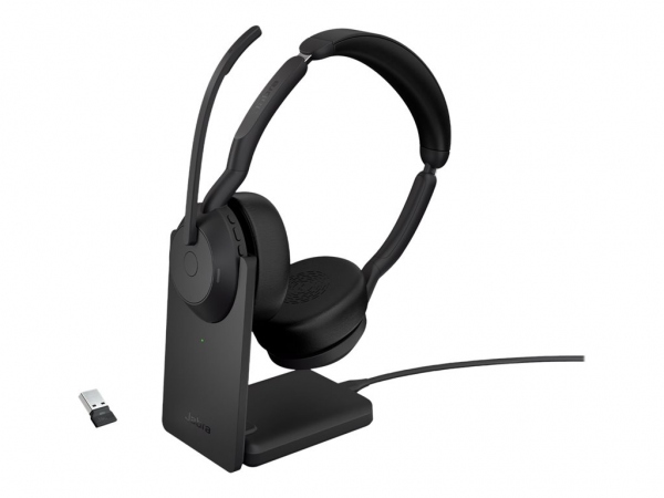 JABRA Evolve2 55 Link380a UC Stereo Stan