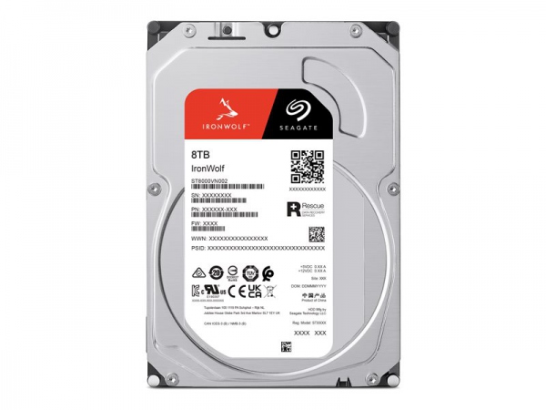 SEAGATE NAS HDD 8TB IronWolf 5400rpm