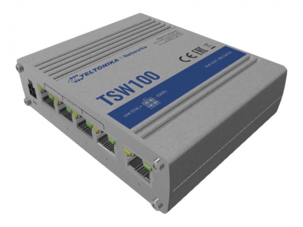 TELTONIKA TSW100 Industrial PoE/Switch