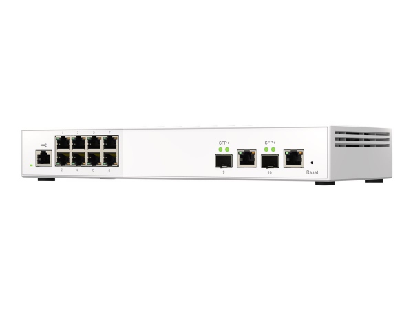 QNAP QSW-M2108-2C 8 port 2.5Gbps 2 port