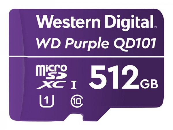 WD Purple 512GB SC QD101 microSD