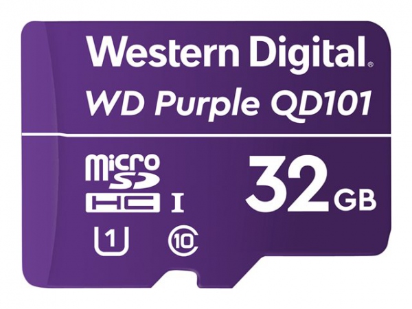 WD Purple 32GB SC QD101 microSD