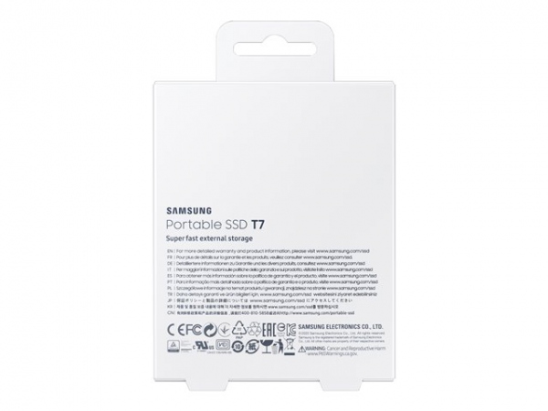 SAMSUNG Portable SSD T7 2TB grey