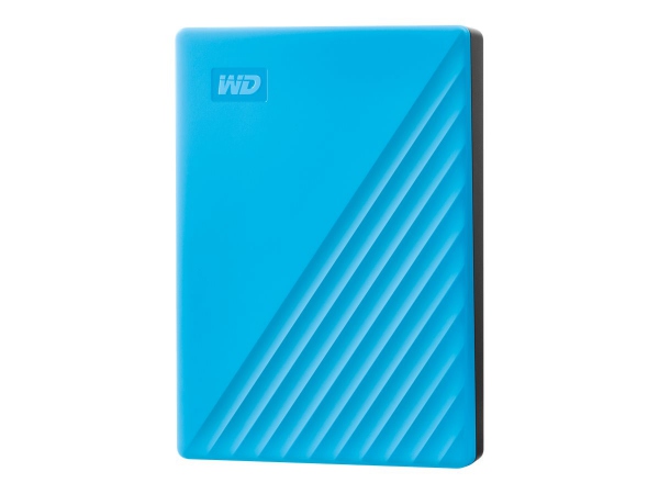 WD My Passport 4TB portable HDD Blue