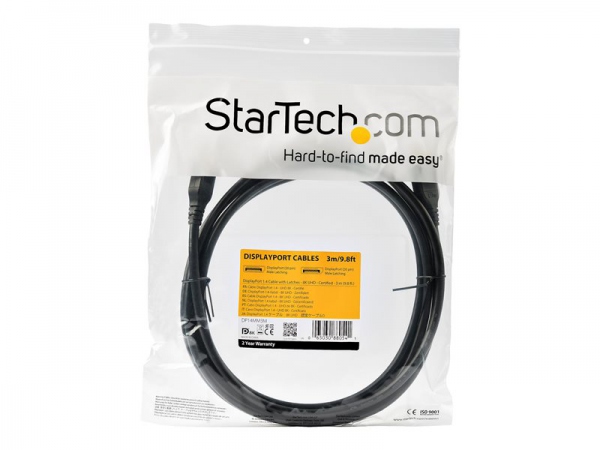 STARTECH 3m 9.8ft DisplayPort 1.4 Cable