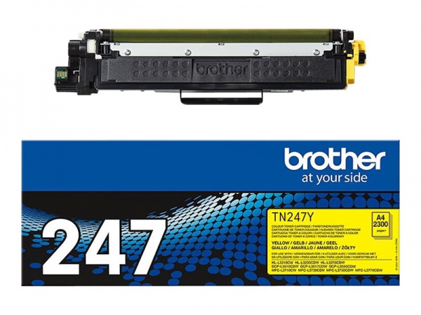 Toner Brother Tn247Y Gul