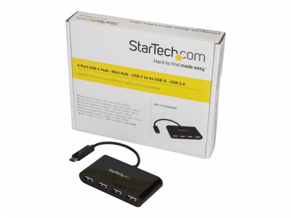 STARTECH 4-Port USB-C Hub - Mini Hub