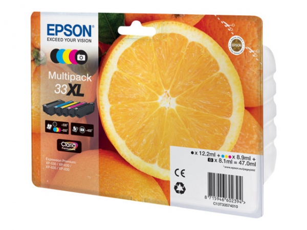 EPSON Multipack 5-colours 33XL Claria