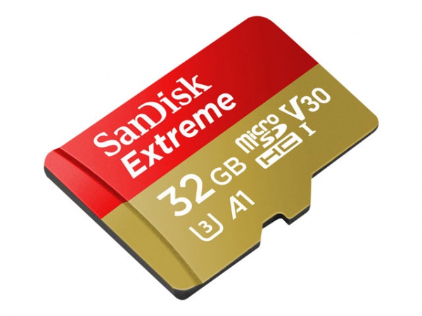 SANDISK Extreme microSDHC 32GB + SD Adap