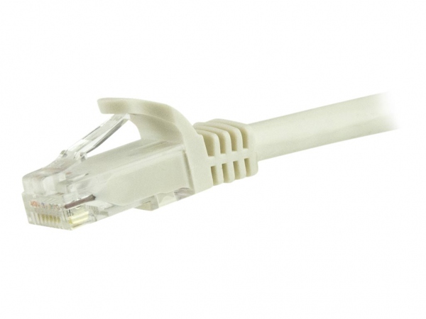 STARTECH 15m White Snagless Cat6 UTP