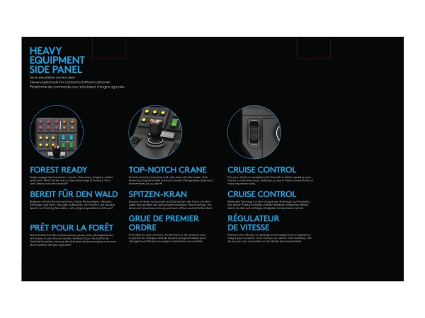 LOGI G Saitek Farm Sim Vehicle SidePanel