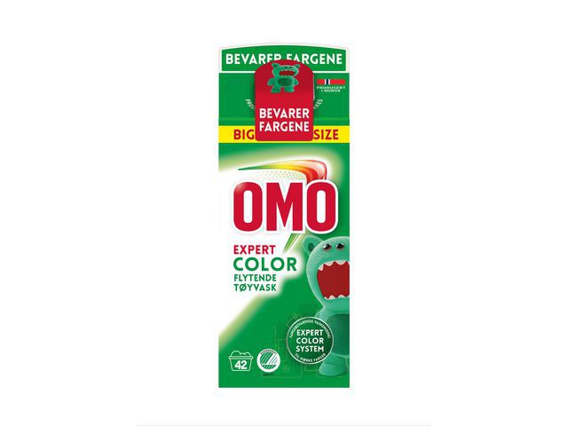 BildeTøyvask Omo Color Flyt. Kartong 1,5L