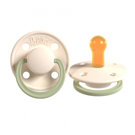 REBAEL Pacifier Singel Size 1 Frosty Pearly Dolphin