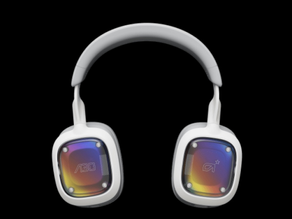 A30 Wireless Gaming Headset, White/Purple PS