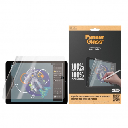 PanzerGlass Screen Protector GraphicPaper iPad 10.2&#039;&#039; UWF