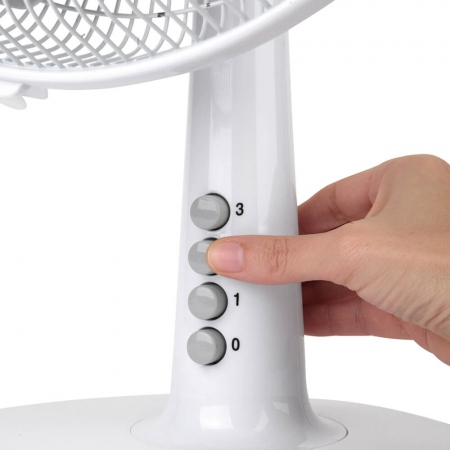 BLACK+DECKER Desk Fan 5 Blades White