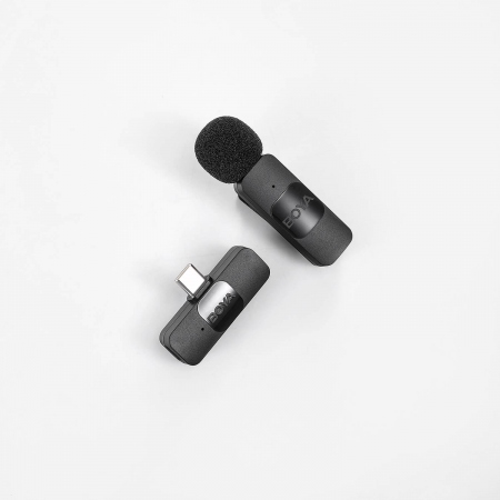 BOYA Wireless Microphone x1 BY-V10 Mini 3.5mm USB-C