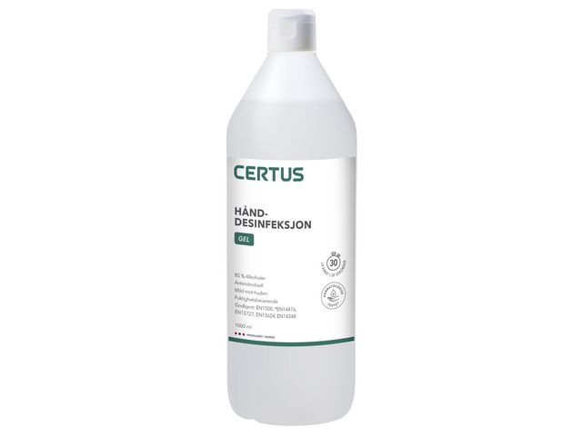 BildeHånddesinfeksjon Certus 85% Gel 1L