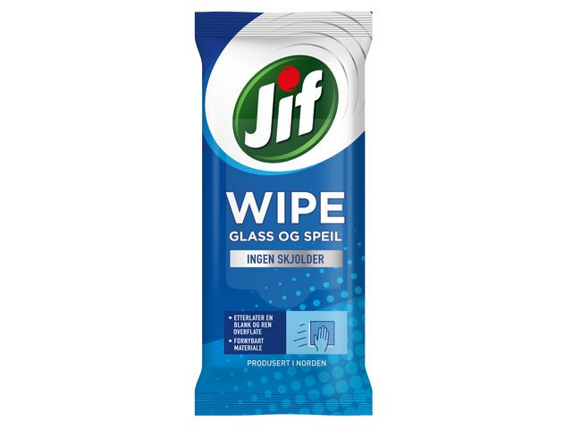 BildeWipes Jif Glass Og Speil (30 stk)