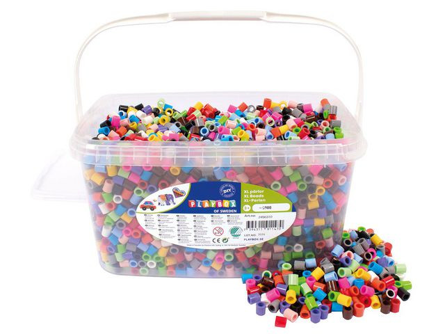 BildePerler Playbox Xl 12 Farger Mix (5 000)