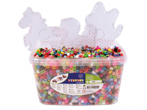 Perler Playbox Xl 12 Farger Mix (6 000)