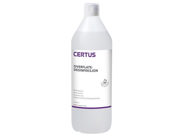 BildeOverflatedesinfeksjon Certus 85% 1L