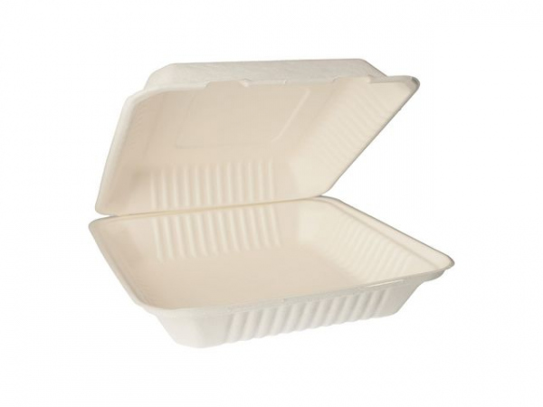 Varmmatboks Pure Bagasse 1200Ml (25 stk/pk, 5 pakker)