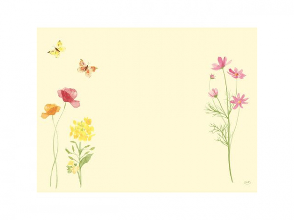 Bordbrikke Dunicel 30X40Cm Poppy (100 stk/pk, 5 pakker)