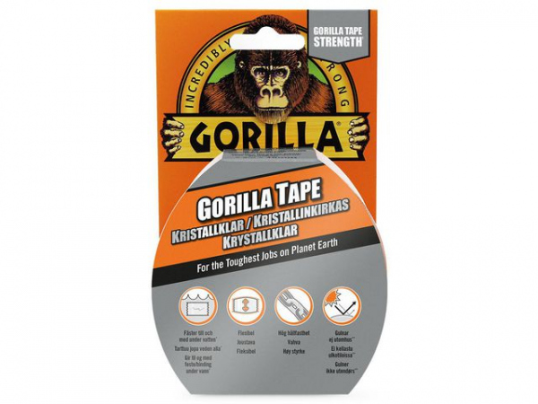 Tape Gorilla Klar 8,2M