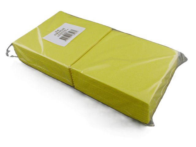 BildeKlut B6 Non Woven 38X40Cm Gul (20 stk)