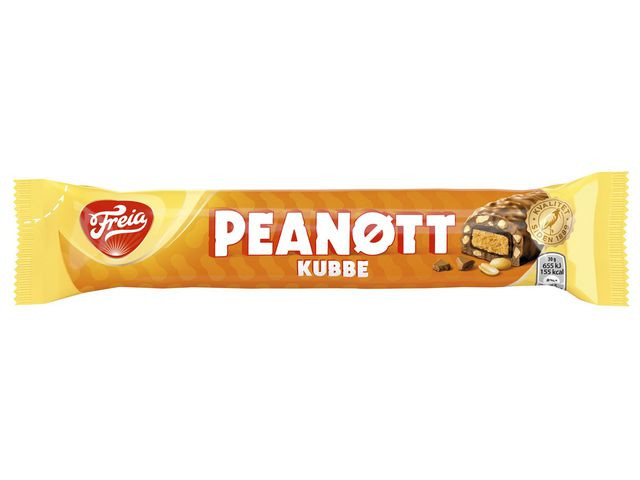 BildeSjokolade Freia Peanøttkubbe 60G