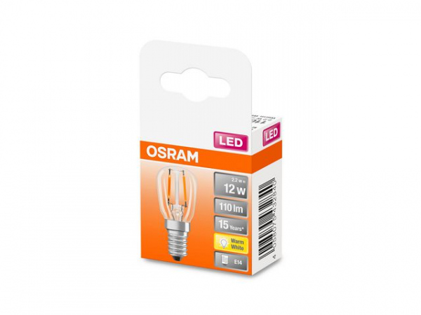 Lyspære Osram T26 10 E14 Klar 1,3W (6 stk)